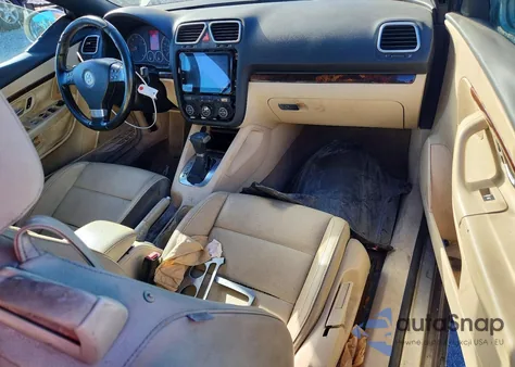 2007 Volkswagen Eos 2.0T Luxury from USA, damaged, VIN WVWFA71F07V032088